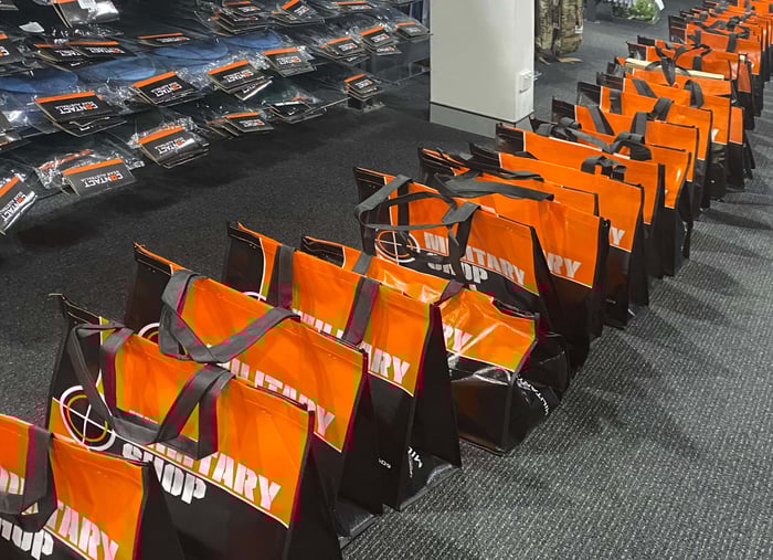 Our Distribution team taking gearing up to the next level. Proudly supporting our defence forces.