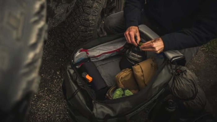 tactical backpack packing items