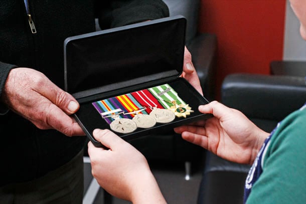 Who gets the medals?