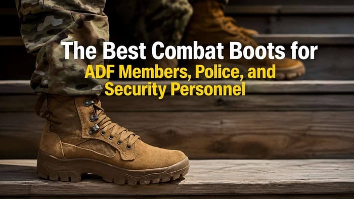 Combat-Ready: The Best Combat Boots for ADF Members, Police, and Security Personnel