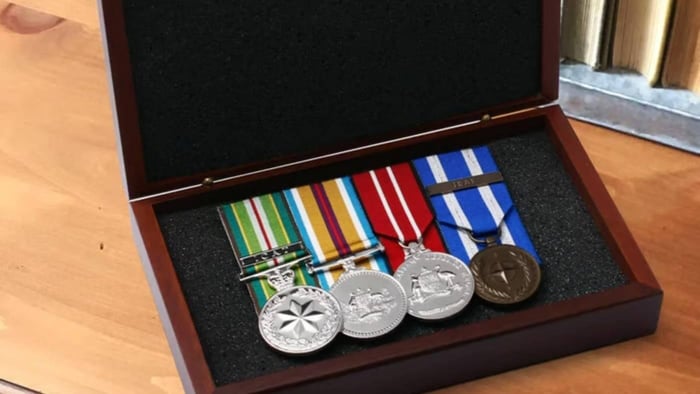 Helping veterans keep stunning original medals safe.