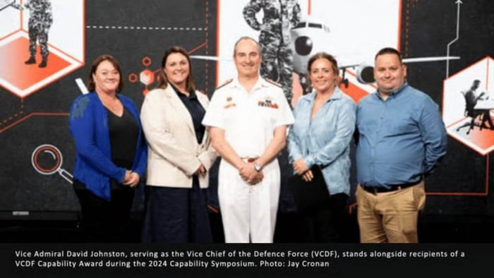 Innovation in Defence - The 'Navigate' team was presented with a prestigious Award