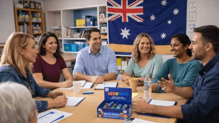 Parent-Teacher Associations Fundraising for Veteran Support with HeroTags