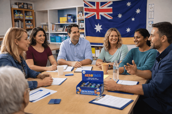 Parent-Teacher Associations Fundraising for Veteran Support with HeroTags