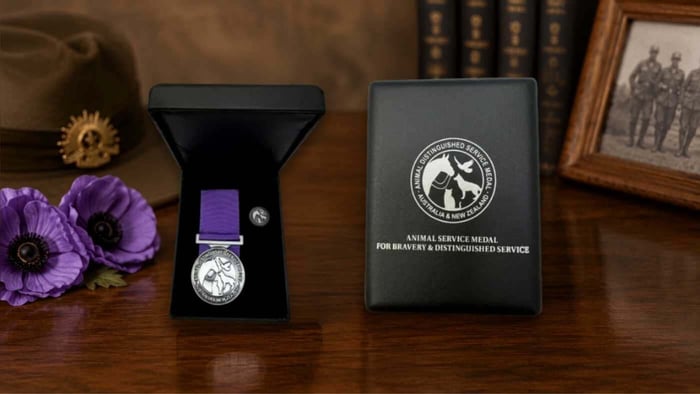 The Inaugural Australian Animal Distinguished Service Award: Recognises War Animals