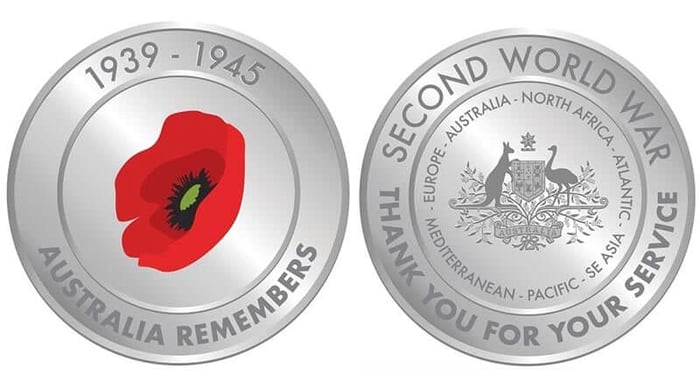 COMMEMORATIVE MEDALLION AND CERTIFICATE RECOGNISE SECOND WORLD WAR VETERANS
