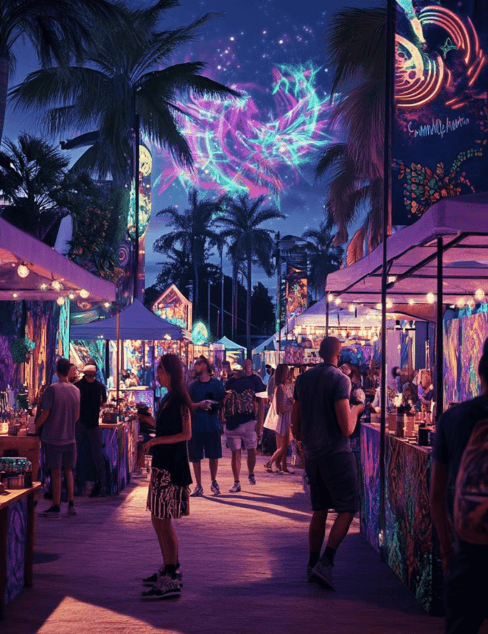 Rockstar Blends Hits the Cannadelic Night Market in St. Petersburg