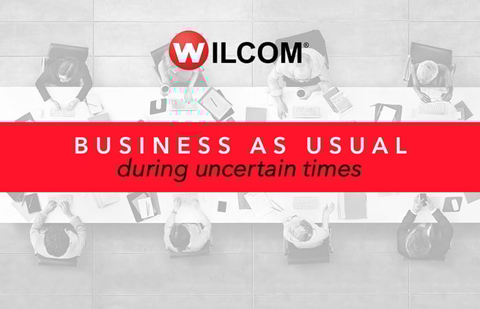 Business as usual during uncertain times