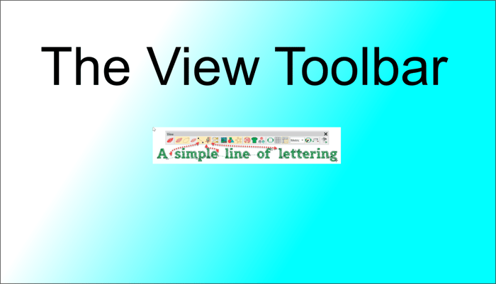 What can I learn from a simple Line of Lettering?