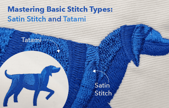 Mastering Satin Stitch and Tatami Stitch