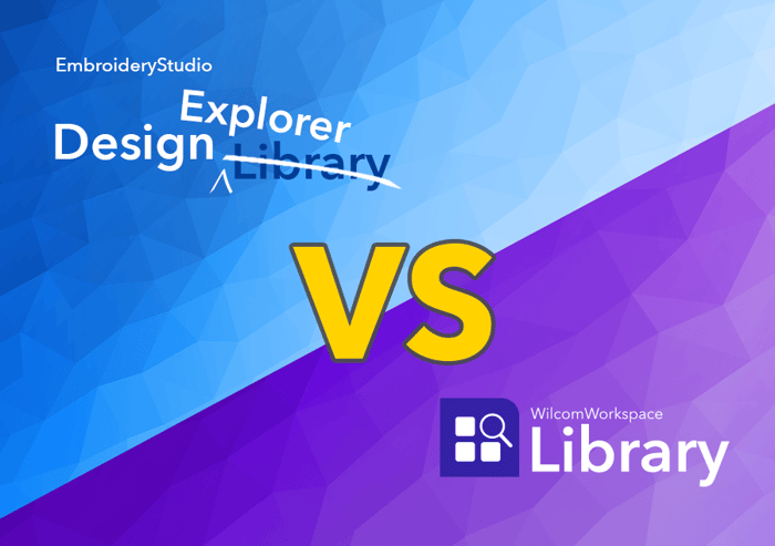 Design Explorer vs WilcomWorkspace Library Difference