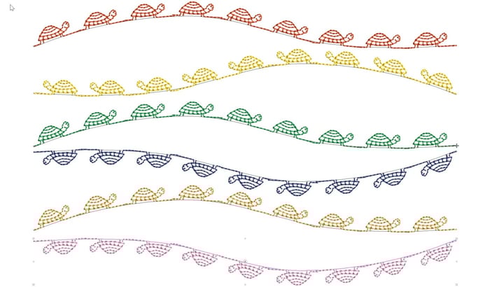 Reversing the Direction and Orientation of a Motif on a Line