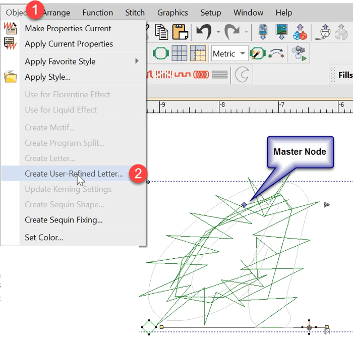User Refined Letters