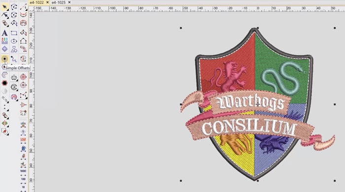 Creating a Vector Cut Line from an Embroidery Design Video
