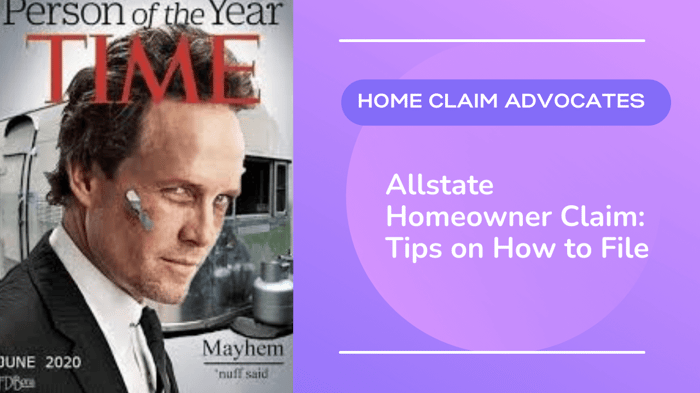 Allstate Homeowner Claim: How To File