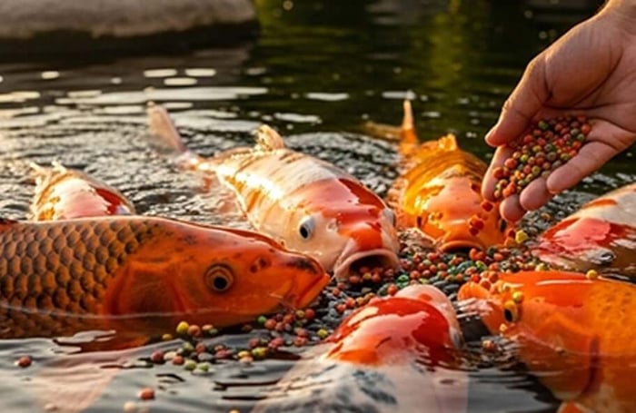 Our Pond Fish Food Guide: Feeding by Season, Age & Water Temperature