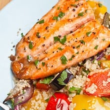 Marinate Seafood with Olive Oil and Balsamic Vinegar