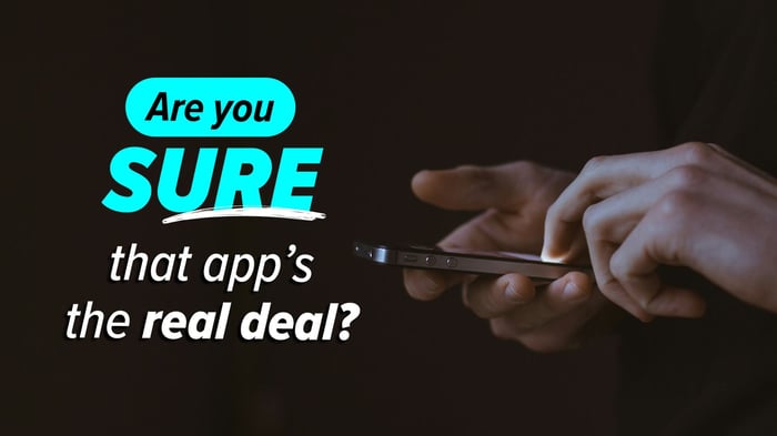 Beware of fake apps containing malware