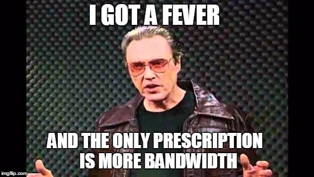 More Bandwidth, More Problems?