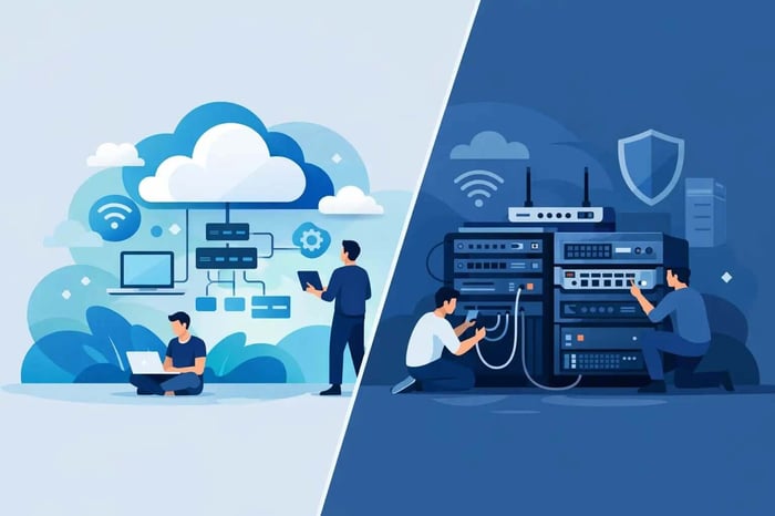 Cloud Managed vs Traditional Networking