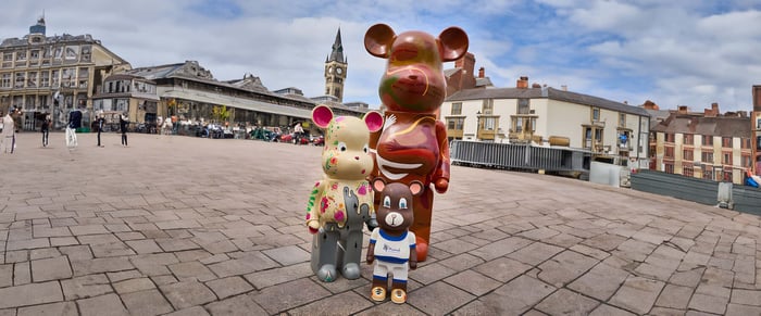 Celebrating Mental Health Awareness with Giant Sculptures: Darlington Bear Trail 2024