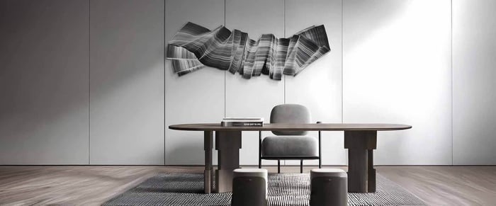 Large Abstract Art: Why Bigger Really Is Better for Modern Interiors
