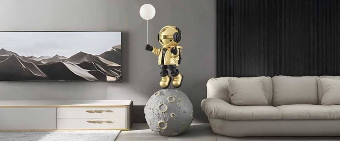 Where to Place Astronaut Sculptures So They Look Expensive (Not Tacky)