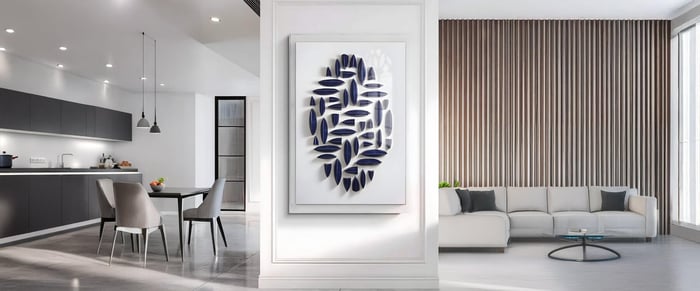 3D Magic: How Sculptural Ceramic Art Adds Depth to Flat Walls