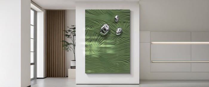 The Power of Scale: Using Oversized Hallway Art for a Dramatic Effect