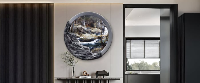 Mixed-Media Masterpieces: Landscape Art in Wood, Metal, Ceramic & More