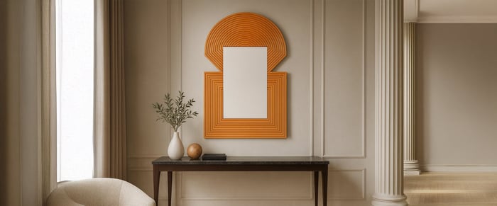 Mirror Art Illusions: 3D Wall Pieces That Play with Light and Space