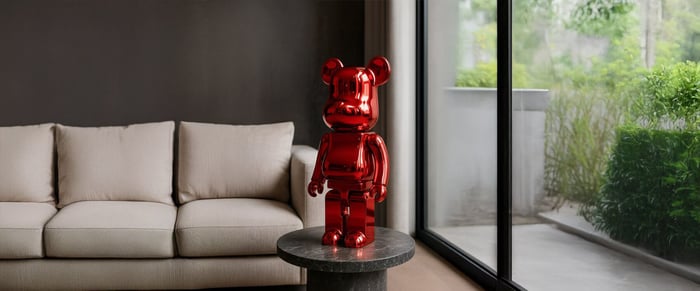 Mood Boosters: How Bold-Colored Bear Sculptures Affect Your Space