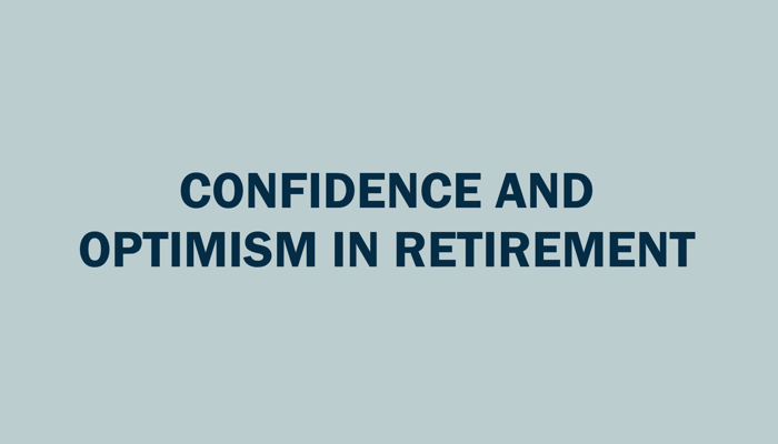 Optimism and Confidence In Retirement