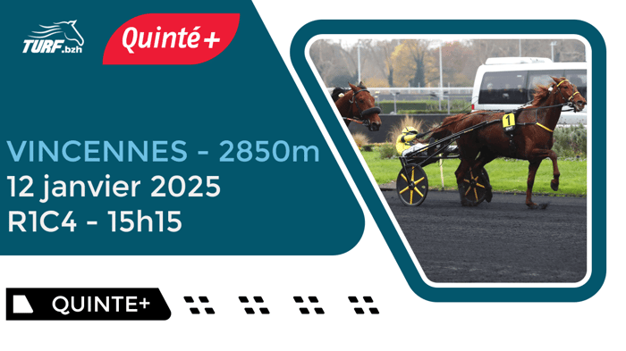 Quinté Vincennes : Analyse et Pronostic du 12 Janvier 2025