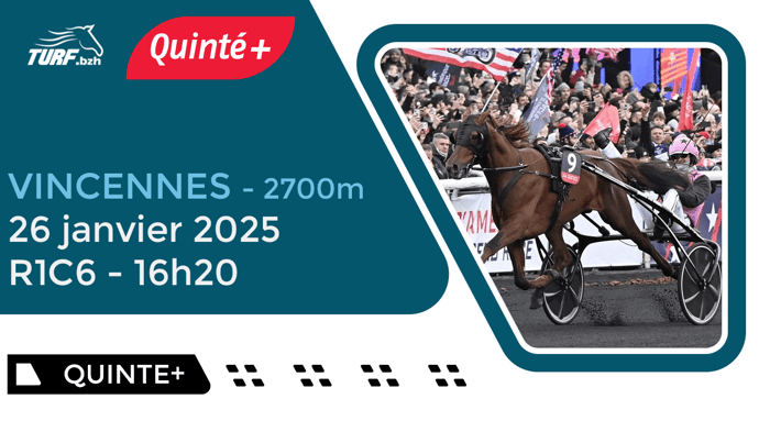 Quinté Vincennes : Analyse et Pronostic du 26 Janvier 2025