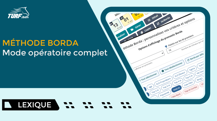 Méthode Borda : Tutoriel pour configurer vos Pronostics