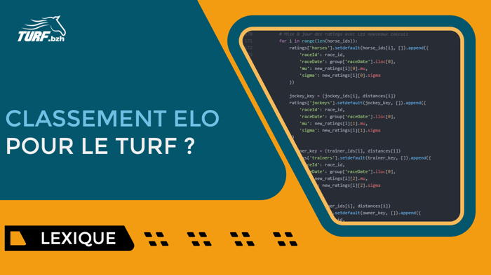 Le classement ELO adapté au turf