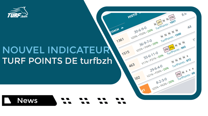 Turf Points : Classement des chevaux et jockeys toutes disciplines