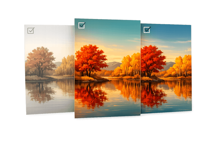 Autumn Landscape Editing Checklist