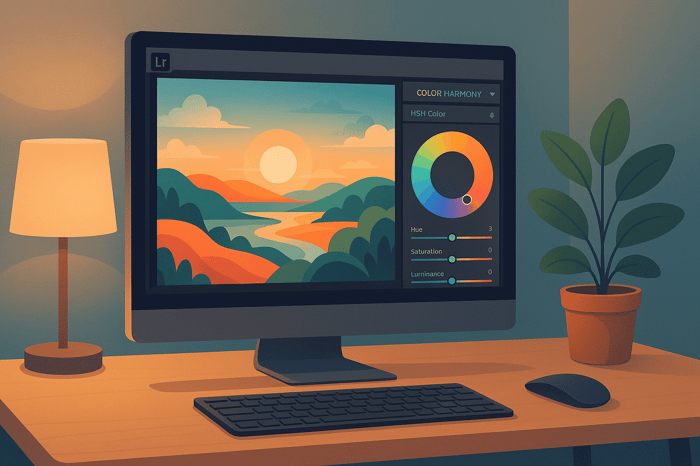 Color Harmony Basics in Lightroom