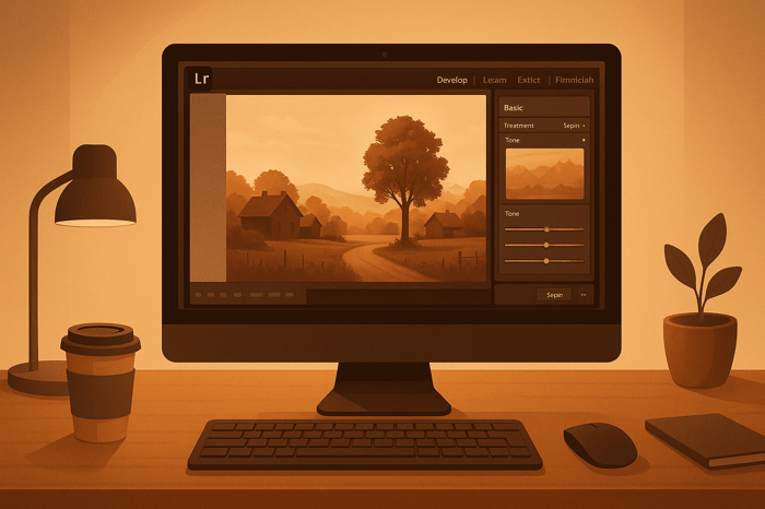 How To Adjust Sepia Tone In Lightroom