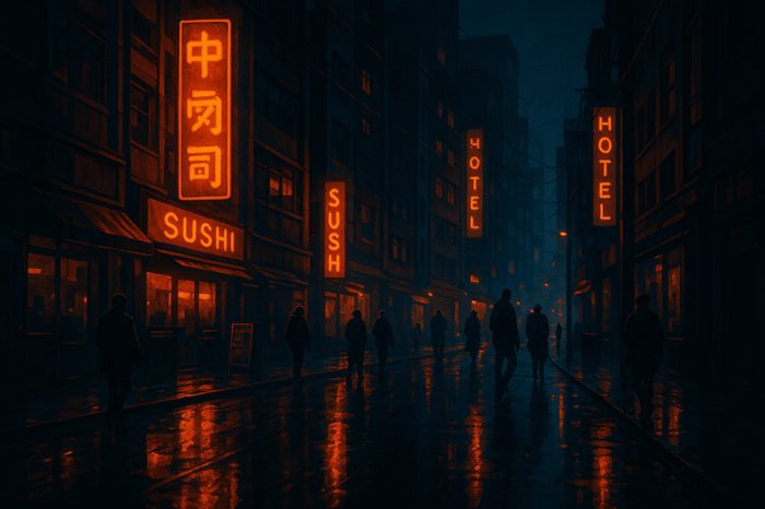 How to Grade Urban Night Photos with Cinematic Presets