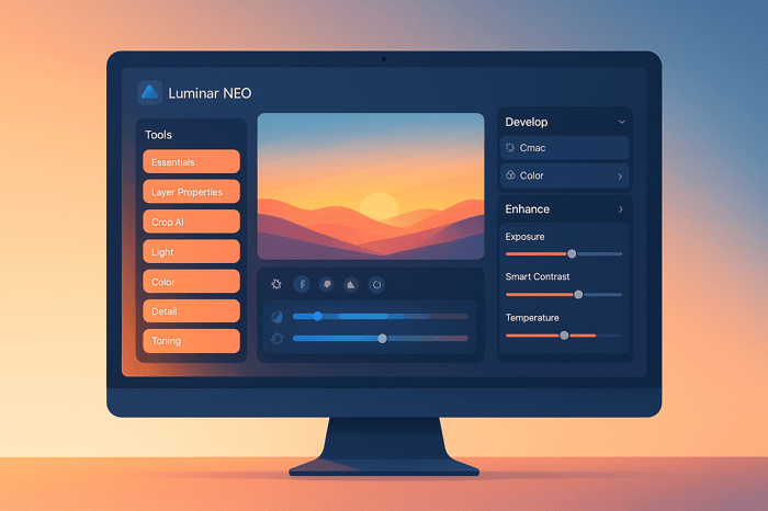 How to Save Custom Workspaces in Luminar NEO