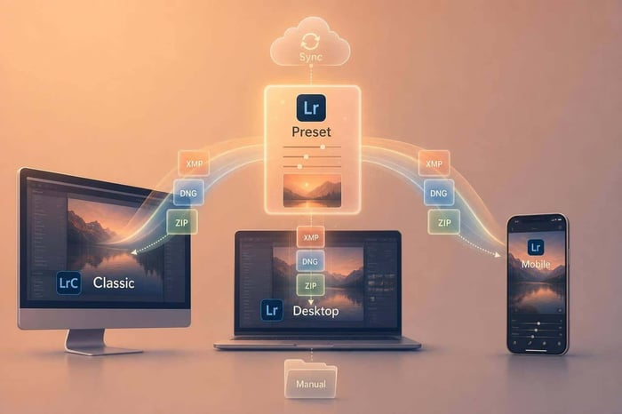 Lightroom Preset Transfer Guide