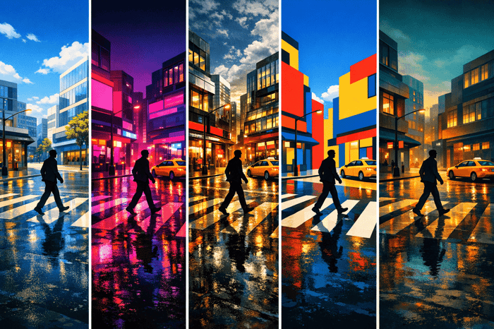 Street Photography: 5 Color Pop Presets