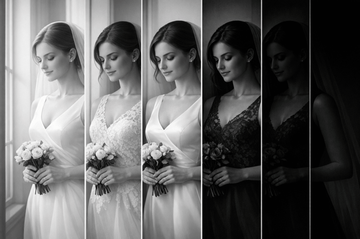 Wedding Presets Guide: 5 Common Black and White Issues