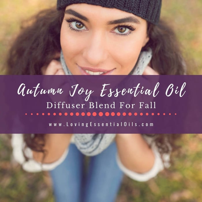 Autumn Joy Essential Oil Diffuser Blends For Fall with Bergamot White Fir and Cinnamon