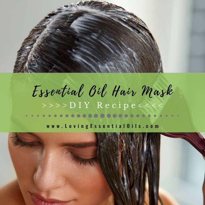 DIY Essential Oil Hair Mask Recipe with Lavender Rosemary