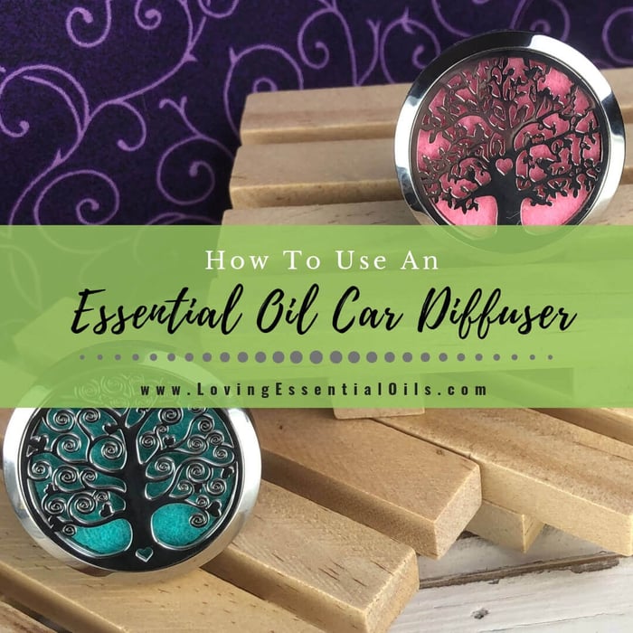 How to Use an Essential Oil Car Diffuser with Blend Recipes