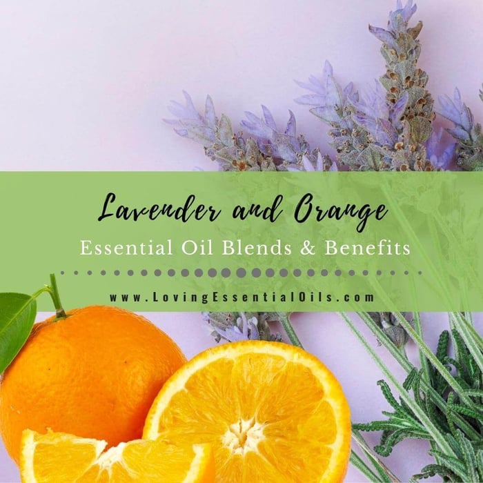 Lavender and Orange Essential Oil Blend Benefits DIY Recipes